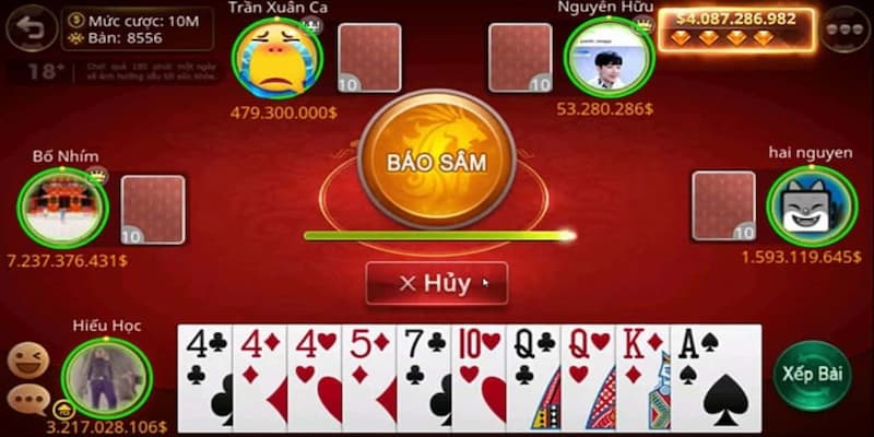 Sâm lốc online luật chơi cơ bản
