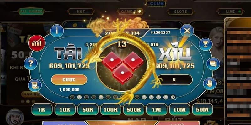 Luật chơi tài xỉu ứng dụng