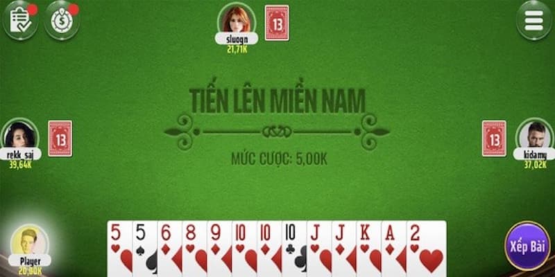 Bài tiến lên miền Nam Bài tiến lên miền Nam luật chơi cơ bản