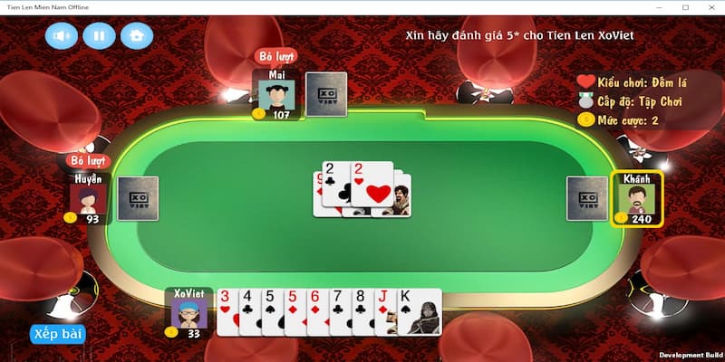 Bài tiến lên miền Nam Bài tiến lên miền Nam chiến thuật nâng cao tỷ lệ thắng